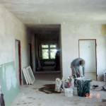 Rozbudowa szkoły - remont korytarzy