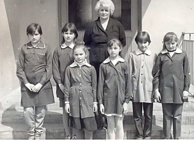 P. Eugenia Lange z dziećmi