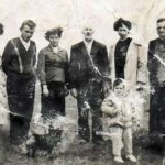 Z lewej: Śmiglarska, Wiórkiewicz, Matylda Woś, Ignacy Lipski, Celina Król